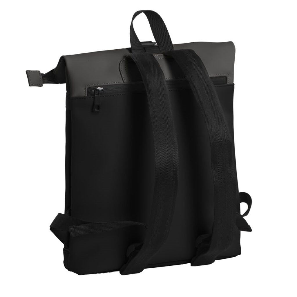 Daniel Ray Rolltop Rucksack Seattle schwarz, Hauptbild 3