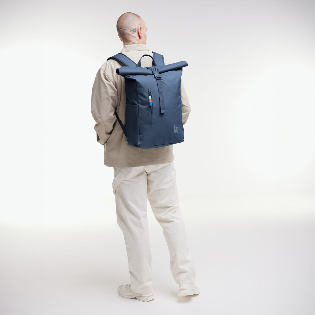 Got Bag Rolltop Rucksack easy blau, Hauptbild 2