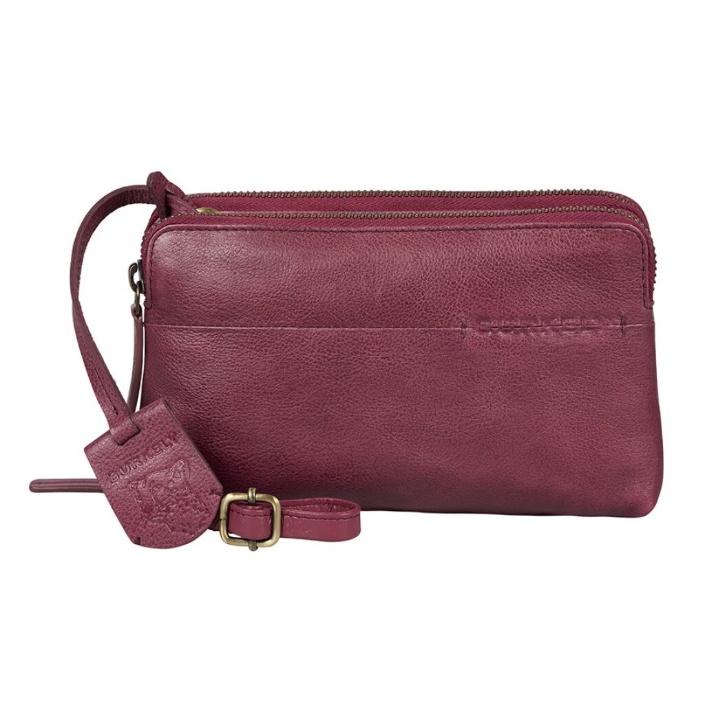 Leder Handytasche / RFID Geldbörse Natural Norah weinrot Leder Handytasche / RFID Geldbörse Natural Norah weinrot