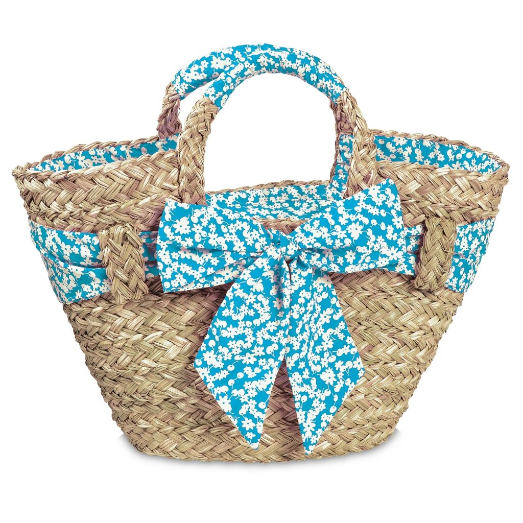 Strandkorb mit Schleife 55123-1646 blau Strandkorb mit Schleife 55123-1646 blau