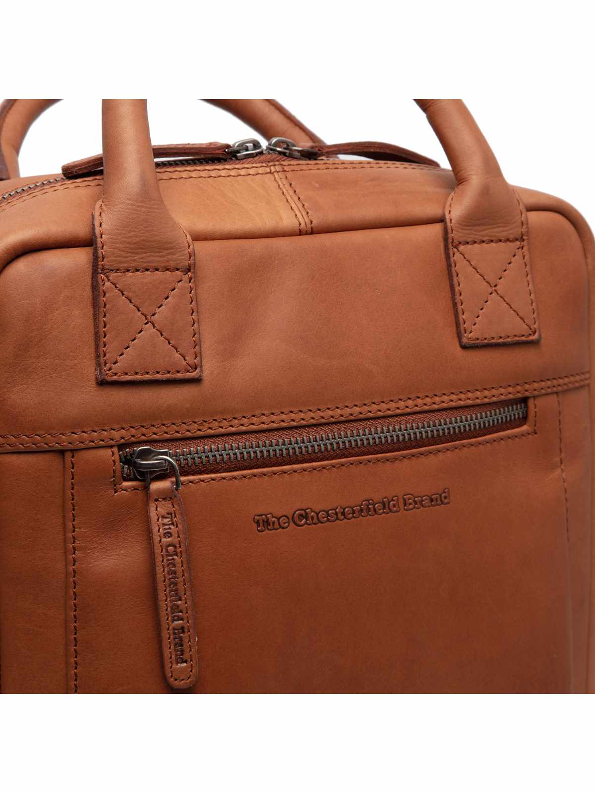 The Chesterfield Brand Lederrucksack Lincoln cognac, Hauptbild 4