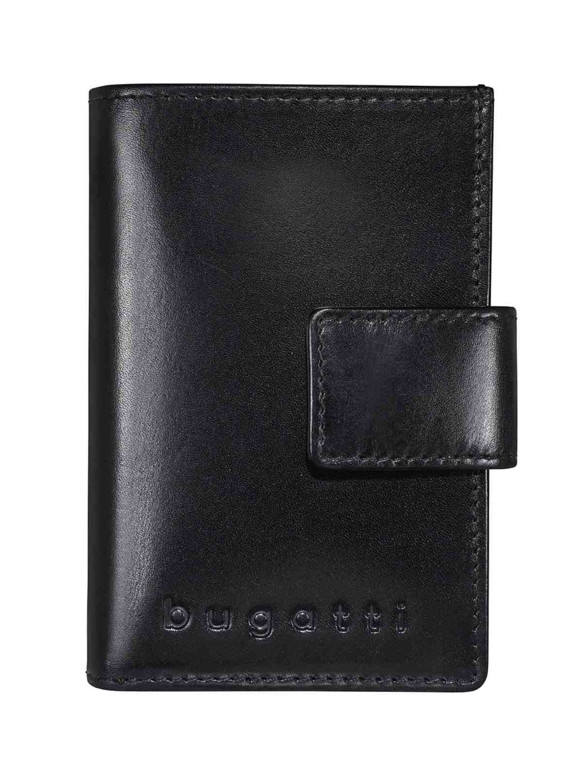 Secure DeLuxe RFID Kartenetui schwarz