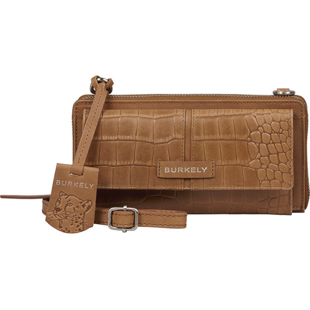 Leder Handytasche / RFID Geldbörse Cool Colbie cognac