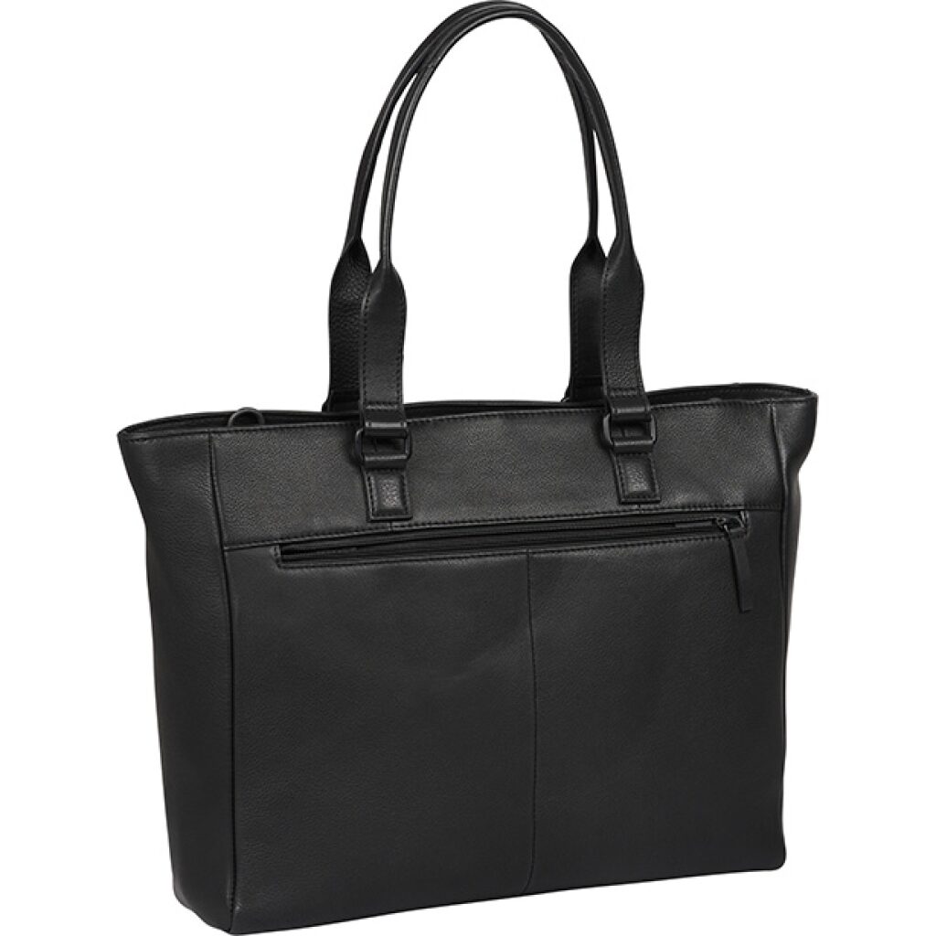 Burkely Leder Laptoptasche Minimal Mason 15,6" schwarz, Hauptbild 4