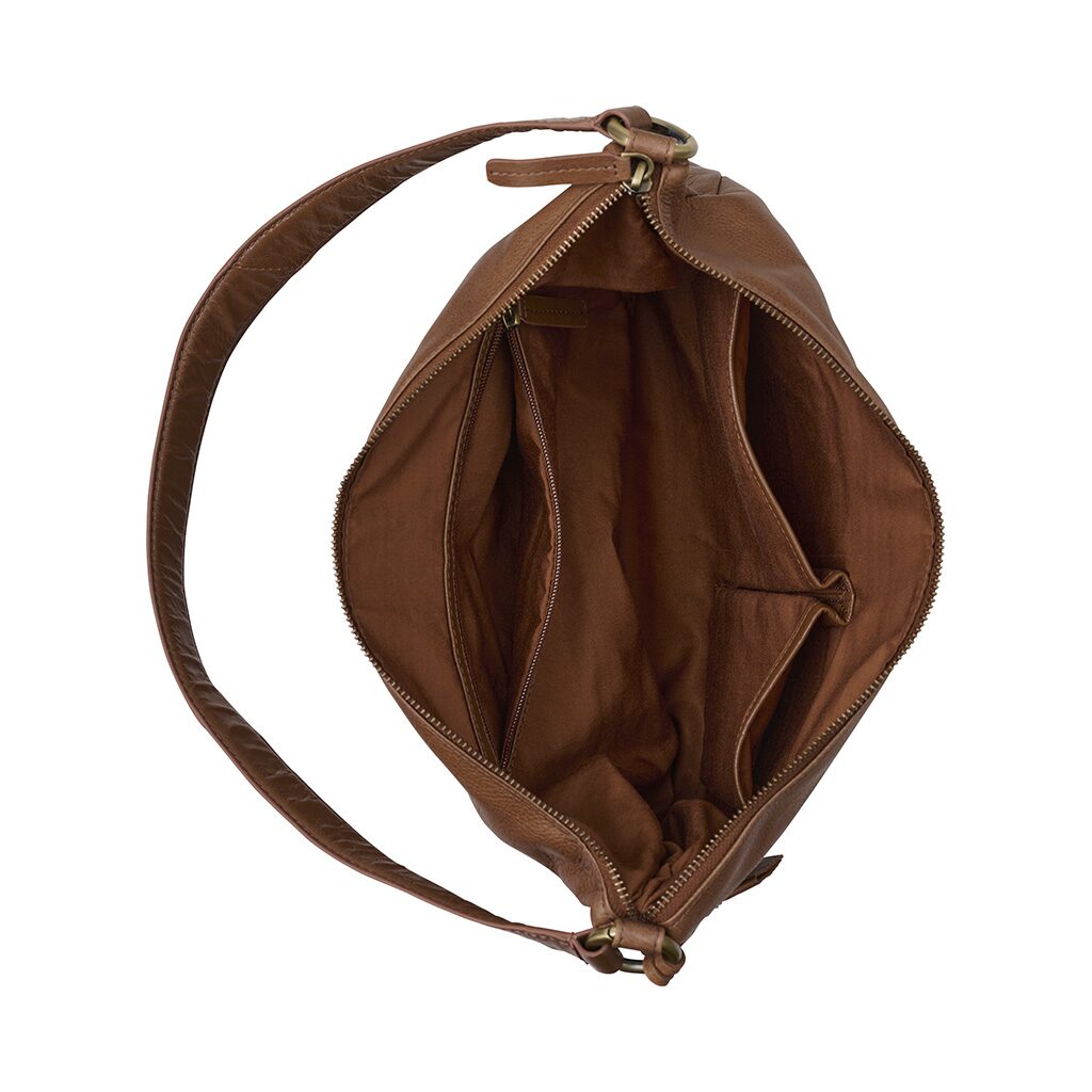 Burkely Leder Hobo-Tasche Natural Norah cognac, Hauptbild 3