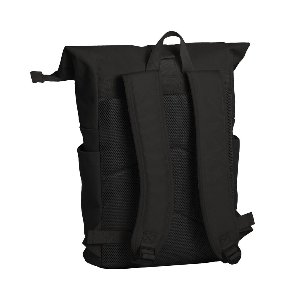 Rolltop-Rucksack Pittsburgh für Notebook 15,6" schwarz Rolltop-Rucksack Pittsburgh für Notebook 15,6" schwarz