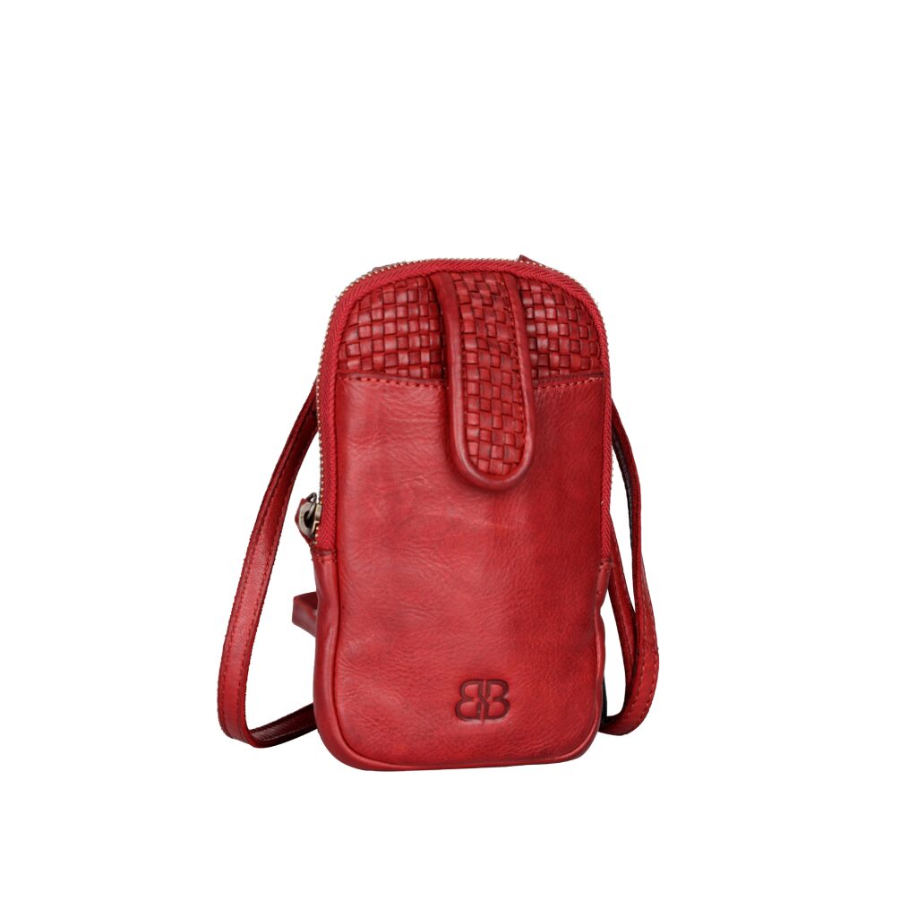 Bellicci Leder Handytasche Emberly rot, Hauptbild 5