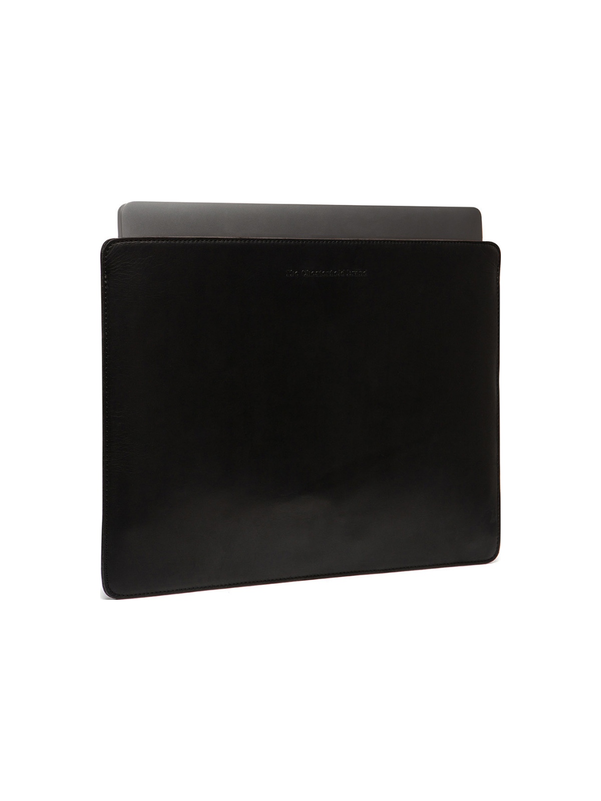 Leder Laptop Hülle Miami schwarz Leder Laptop Hülle Miami schwarz