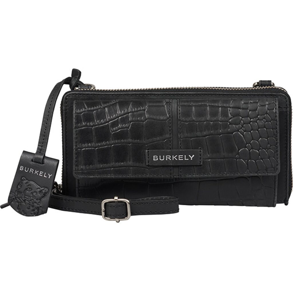 Leder Handytasche / RFID Geldbörse Cool Colbie schwarz Leder Handytasche / RFID Geldbörse Cool Colbie schwarz