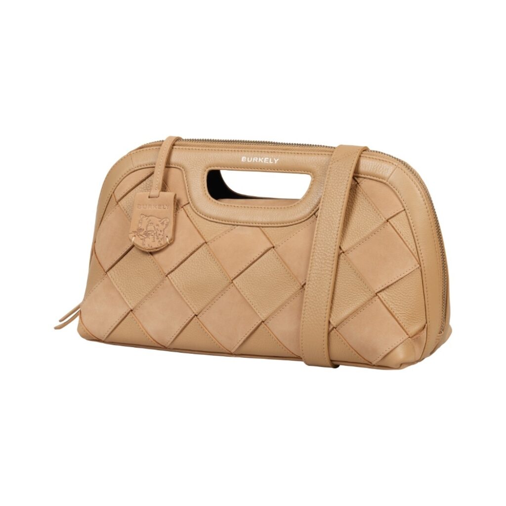 Burkely Leder Handtasche Even Ella beige, Hauptbild 3