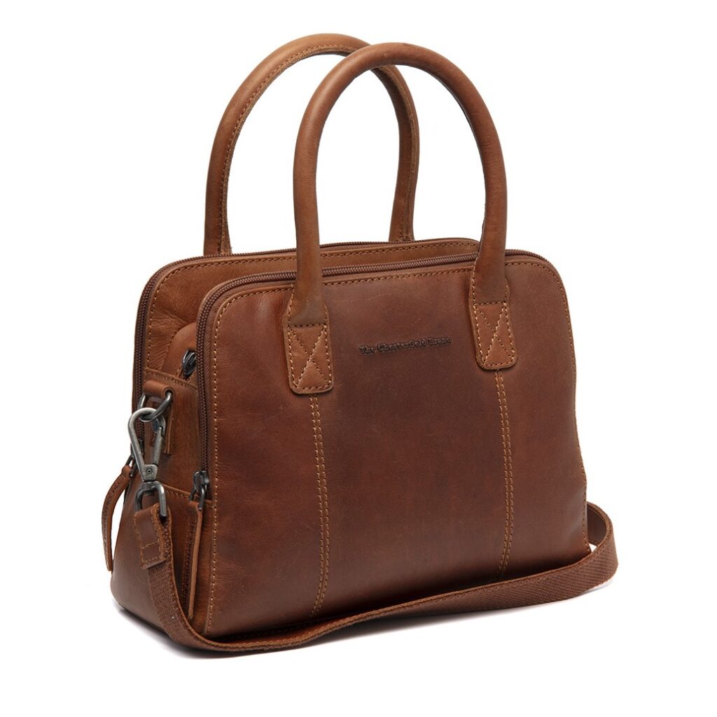 Lederhandtasche Ezra cognac