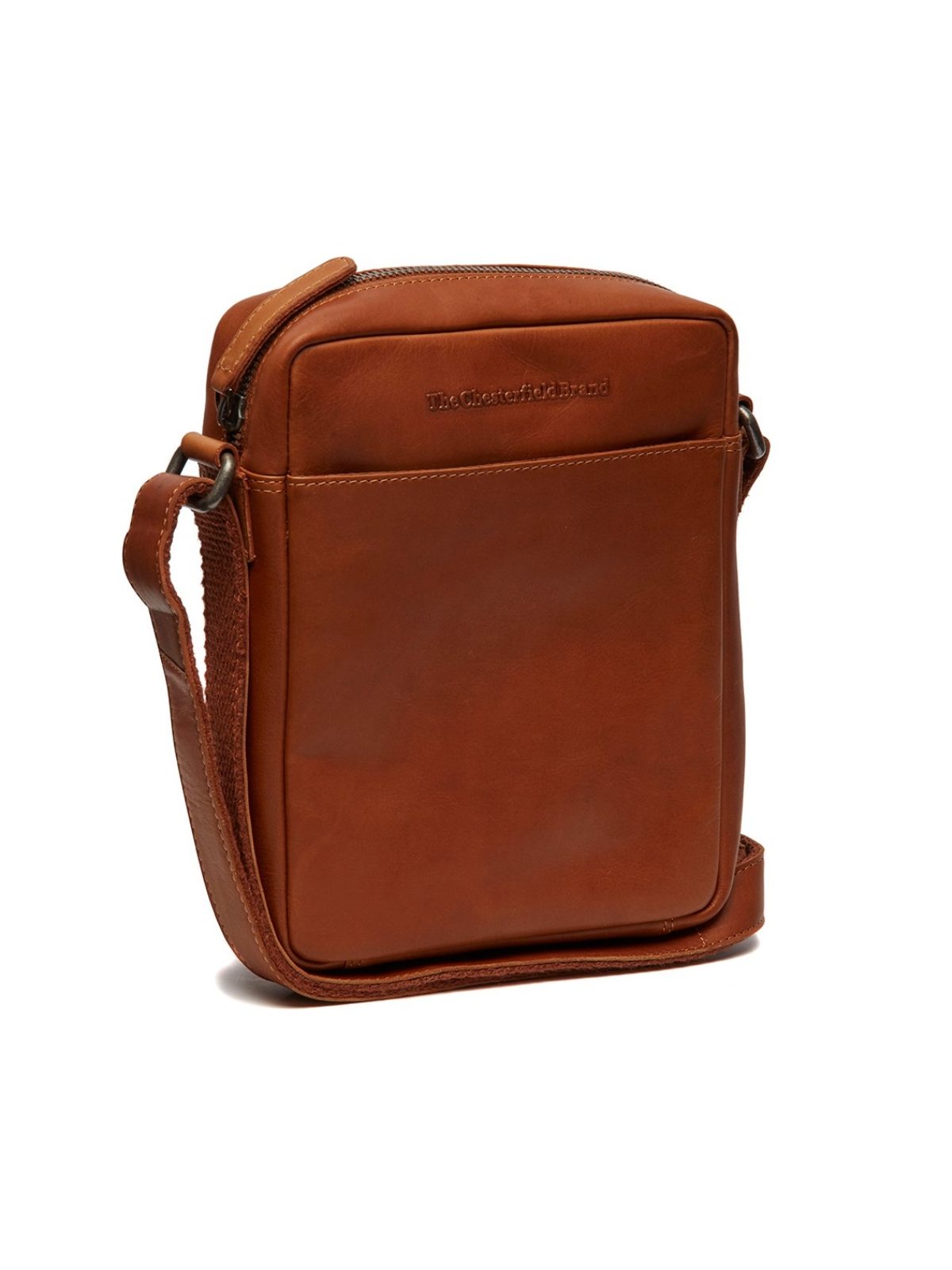 Leder Umhängetasche Saba cognac Leder Umhängetasche Saba cognac