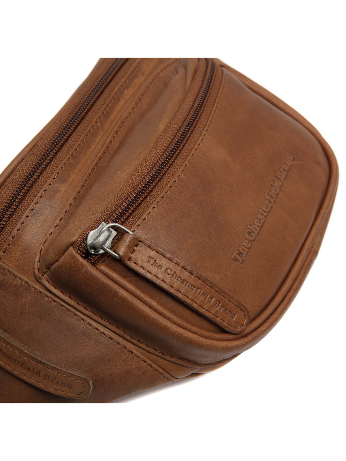 Gürteltasche Leder Jack cognac