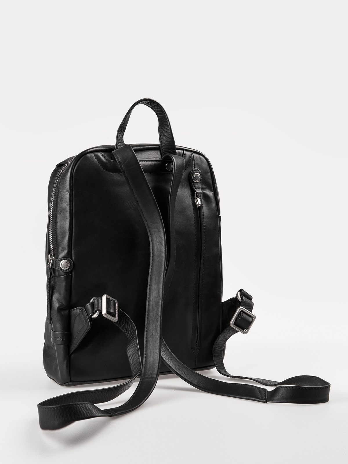 aunts & uncles Lederrucksack Crabapple schwarz, Hauptbild 2