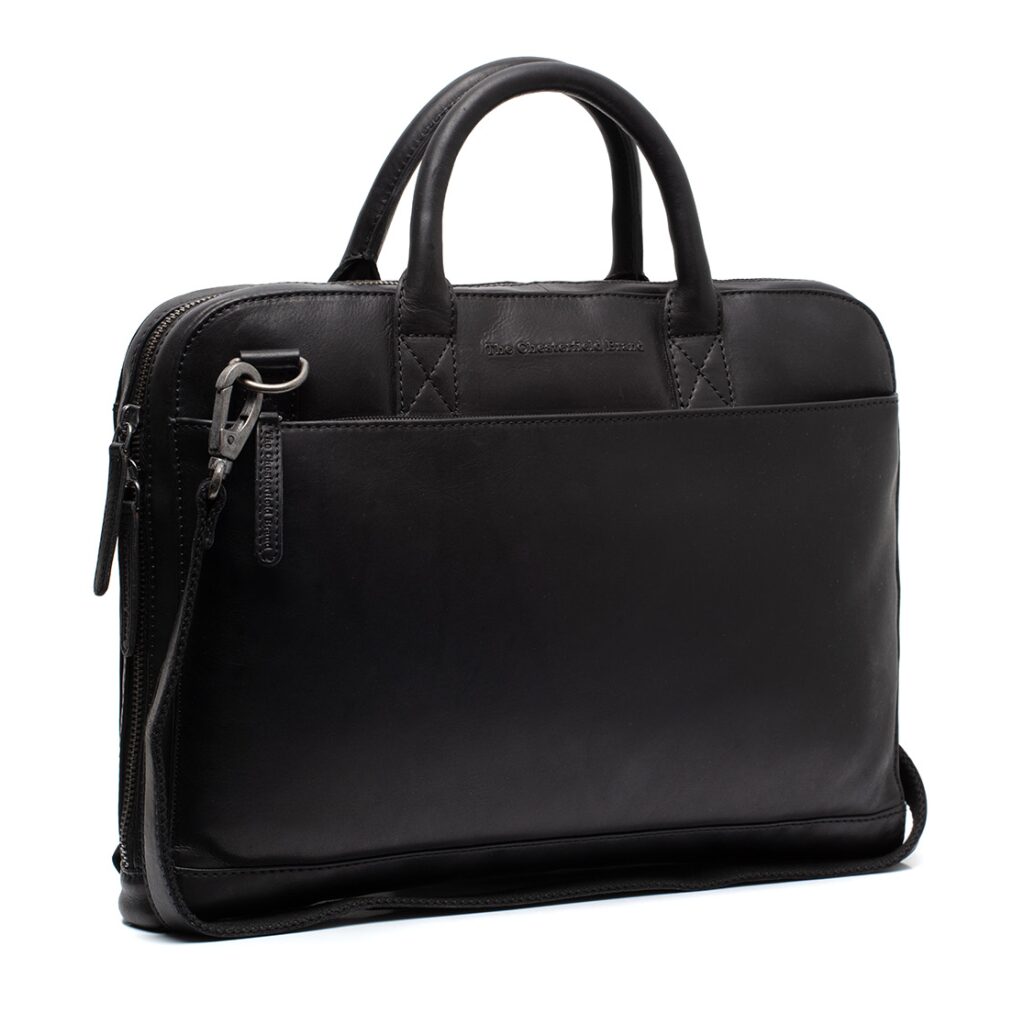 Leder Laptoptasche Tilbury schwarz Leder Laptoptasche Tilbury schwarz