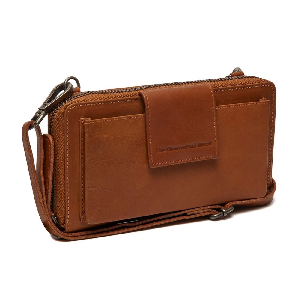 Handytasche Leder Taipei cognac