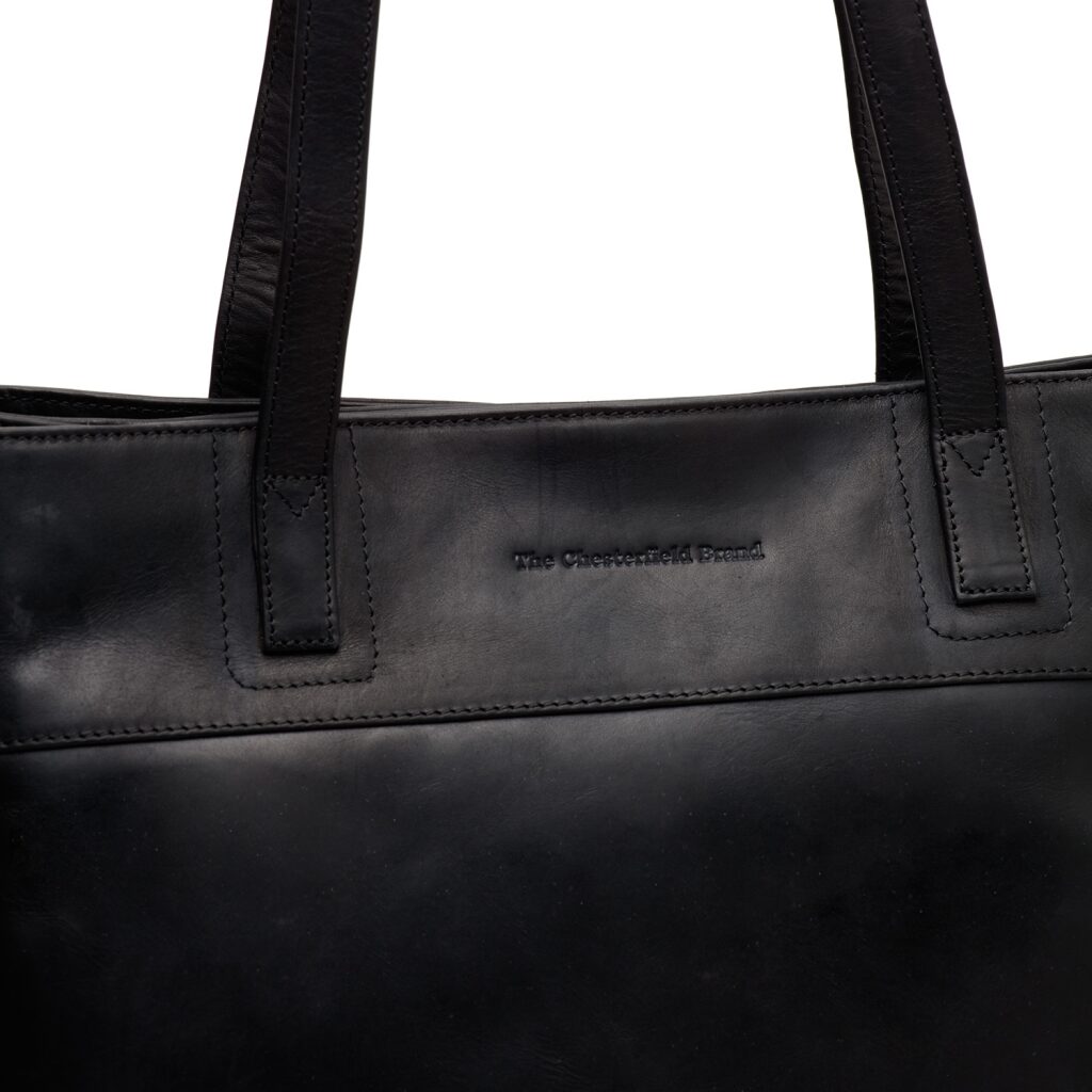 The Chesterfield Brand Leder Shopper Nola schwarz, Hauptbild 6