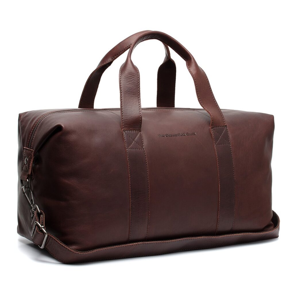 Leder Reisetasche - Weekender Conor braun