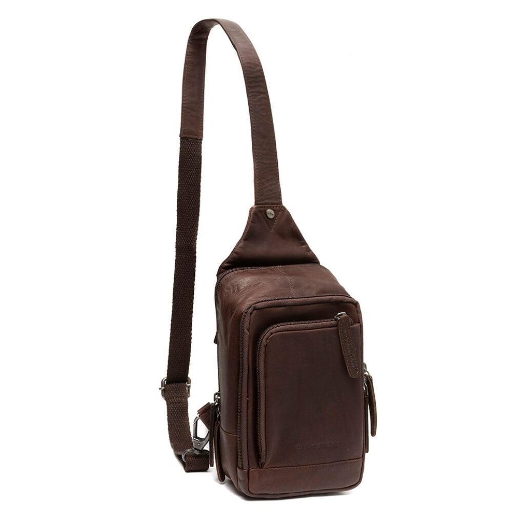 Leder Crossbody Tasche Riga braun Leder Crossbody Tasche Riga braun