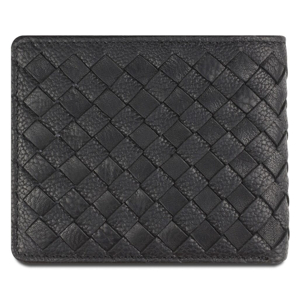 Bugatti Ledergeldbörse Woven 49611501 schwarz, Hauptbild 3