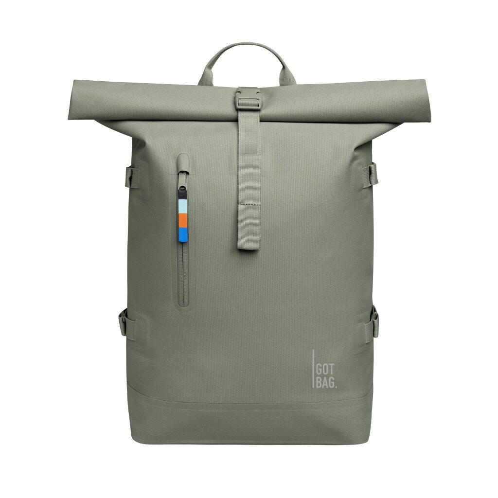 Rolltop Rucksack 2.0 Monochrome grau-grün Rolltop Rucksack 2.0 Monochrome grau-grün