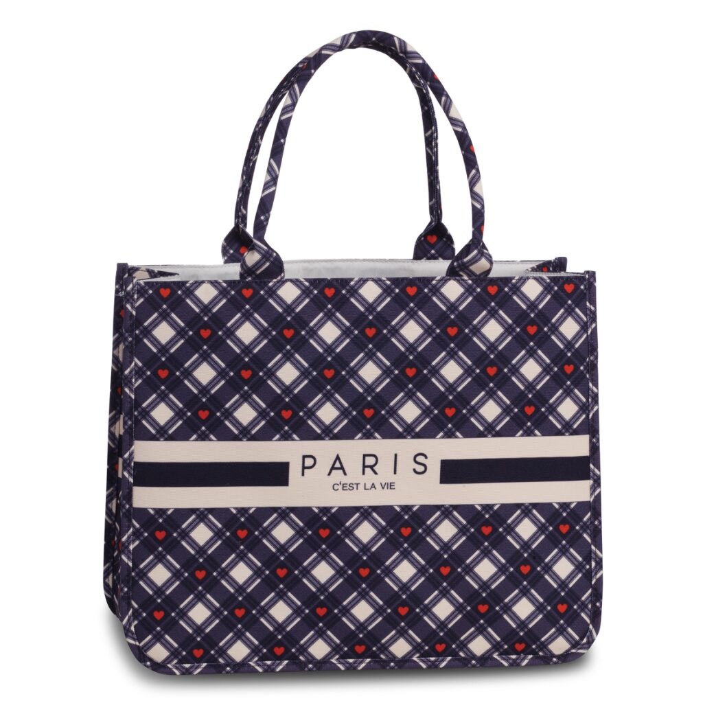 Fabrizio Sommer Shopper Paris 50414-5016 dunkelblau-natur, Feature-Bild Fabrizio Sommer Shopper Paris 50414-5016 dunkelblau-natur, Feature-Bild
