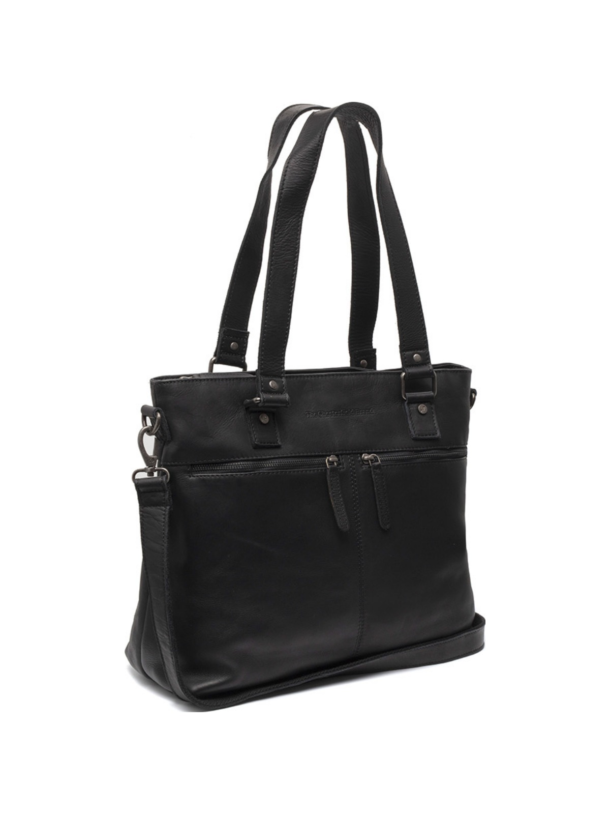 Leder Shopper Rome schwarz Leder Shopper Rome schwarz