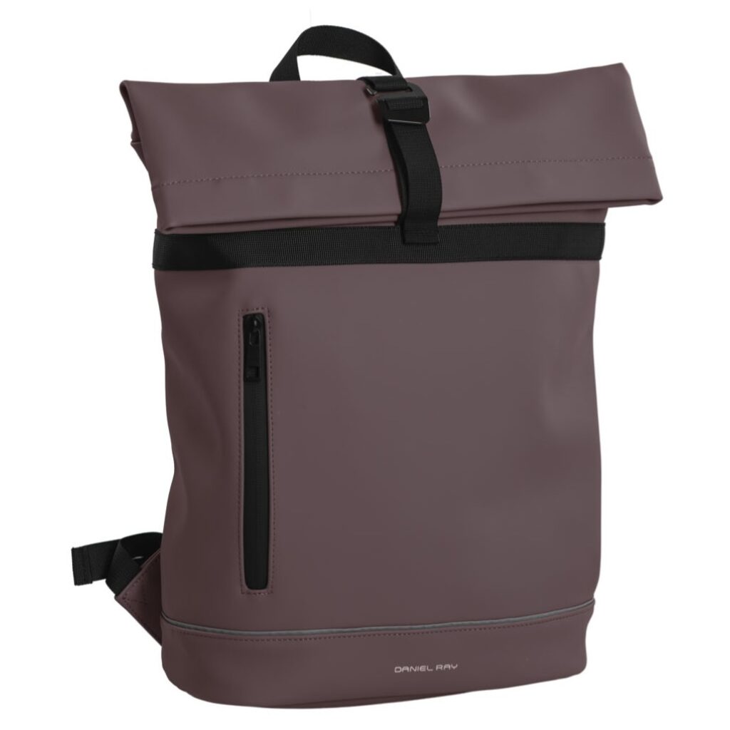 Daniel Ray Rolltop Rucksack Alexandrie 15,6" lila, Feature-Bild Daniel Ray Rolltop Rucksack Alexandrie 15,6" lila, Feature-Bild