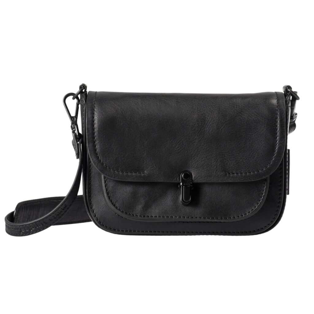Lederhandtasche Mrs. Waffle black smoke Lederhandtasche Mrs. Waffle black smoke