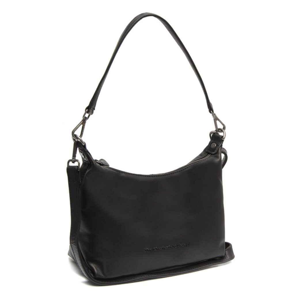 Leder Handtasche Christie schwarz