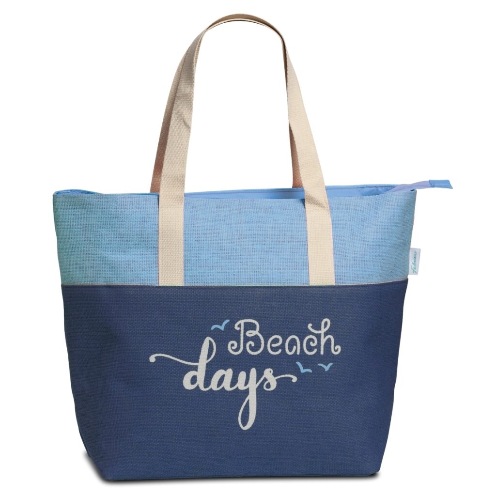 Strandtasche / Sommertasche Beach days 55204-0604 marineblau-hellblau