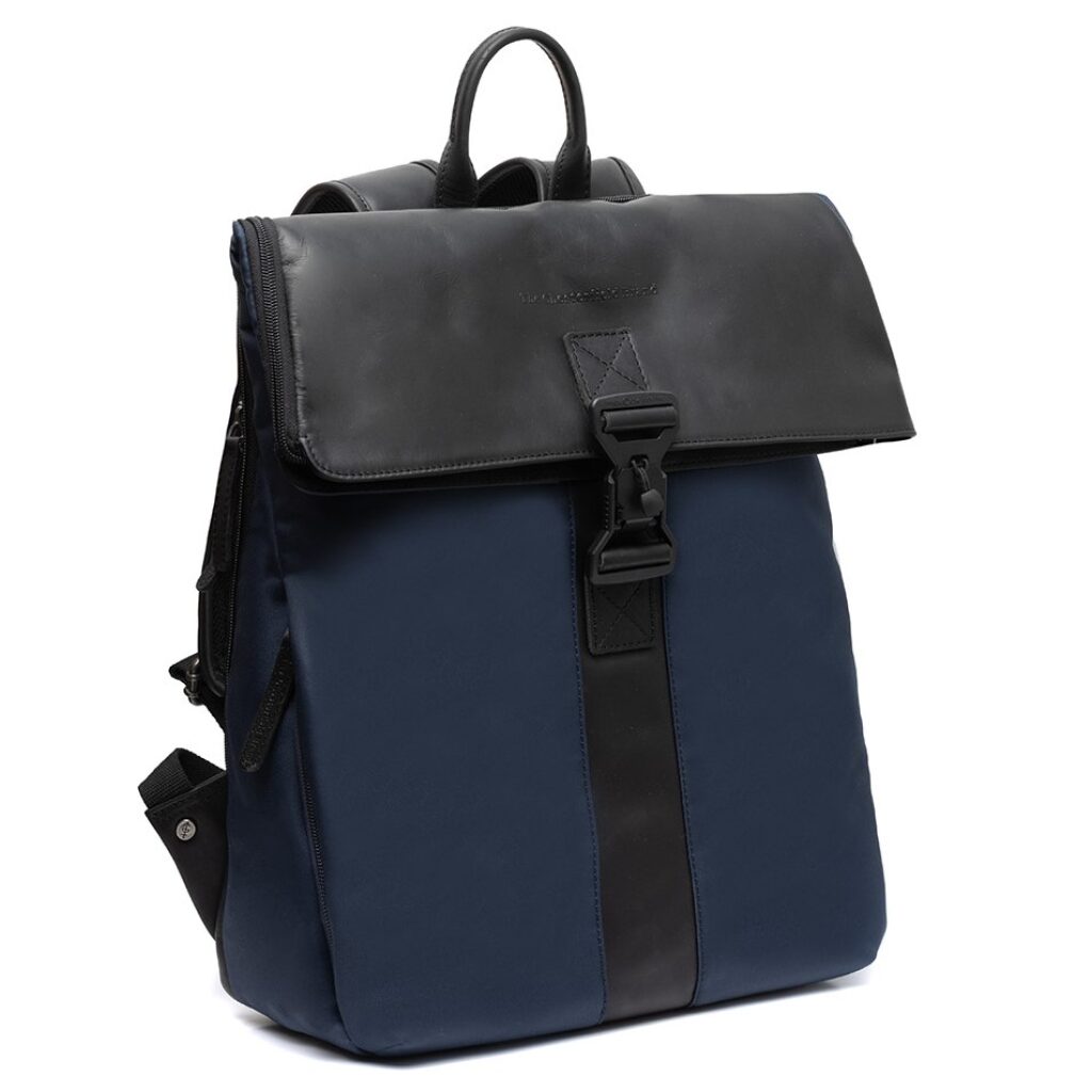 The Chesterfield Brand Lederrucksack Trondheim für die Stadt blau