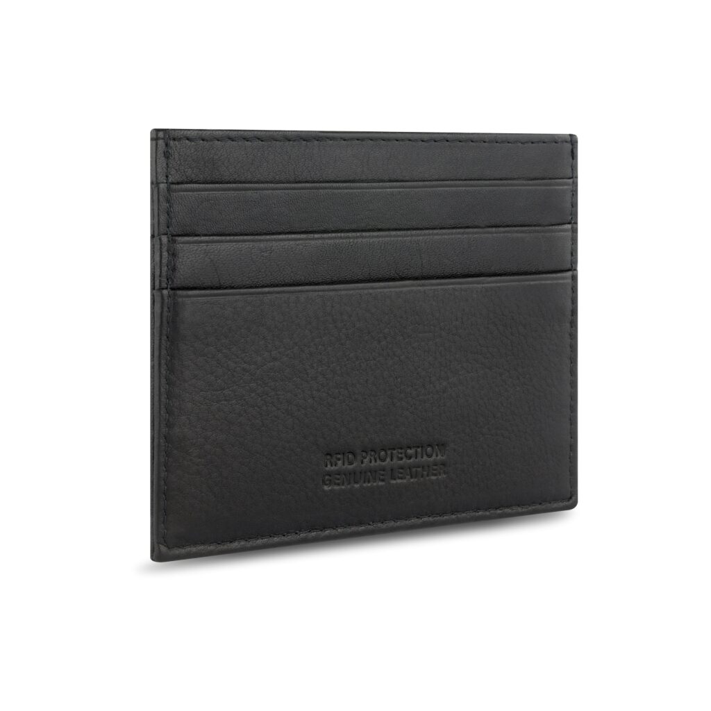 Bugatti Leder Kartenbörse Nome Card Case schwarz, Hauptbild 4