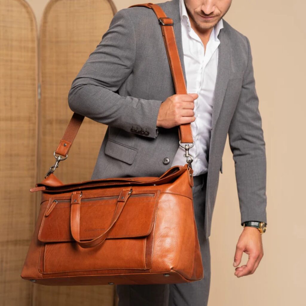 The Chesterfield Brand Leder Reisetasche Lazio cognac, Hauptbild 3