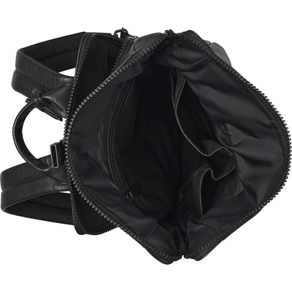 Burkely Rolltop Rucksack Minimal Mason schwarz, Hauptbild 5