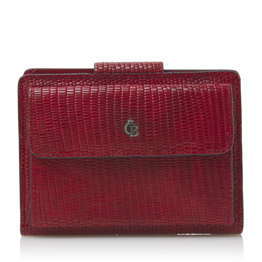 Ledergeldbörse Donna 453040 rot