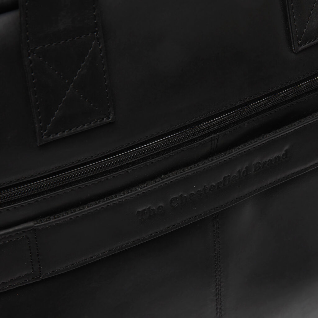 The Chesterfield Brand Leder Laptoptasche Frazer schwarz, Hauptbild 6