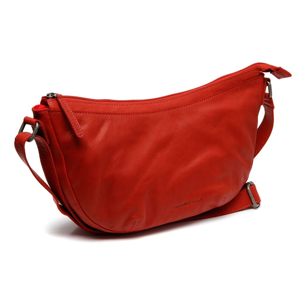 Leder Umhängetasche Clarita rot Leder Umhängetasche Clarita rot