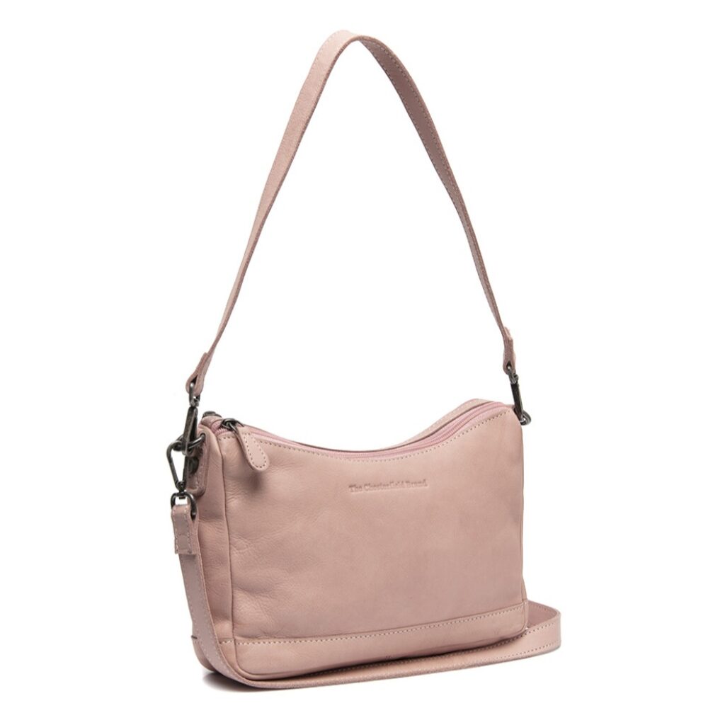 Leder Umhängetasche Irving vintage rose