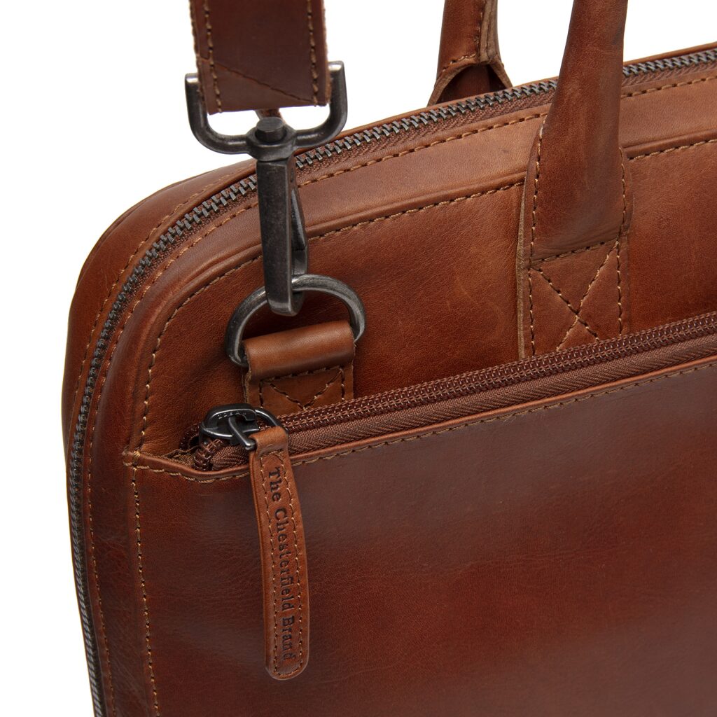 The Chesterfield Brand Leder Laptoptasche Tilbury cognac, Hauptbild 5