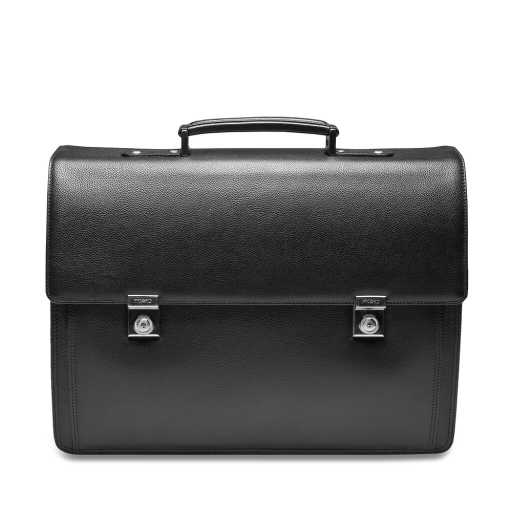 Leder Aktentasche Aberdeen schwarz Leder Aktentasche Aberdeen schwarz