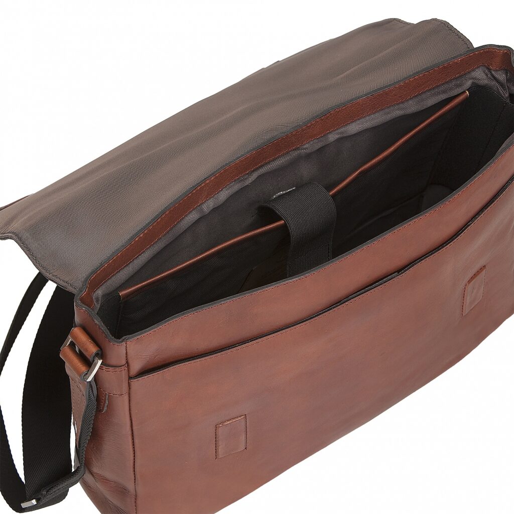 Bugatti Messenger Bag Domus L 49545307 cognac, Hauptbild 4