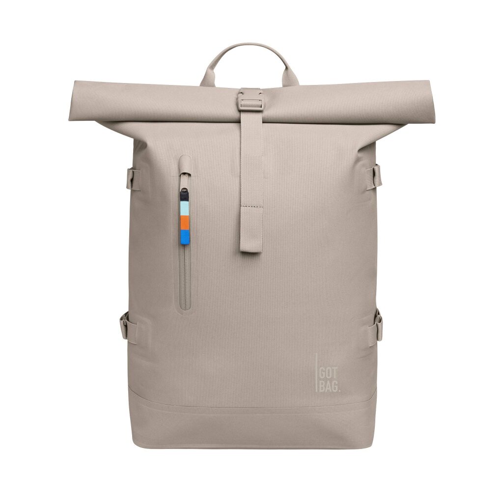 Rolltop Rucksack 2.0 Monochrome beige