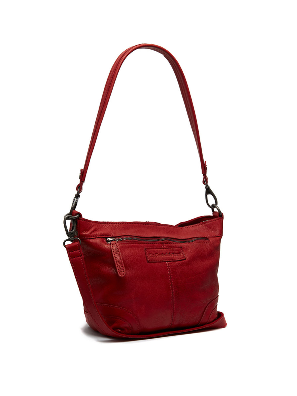 Leder Umhängetasche Lucy rot  Leder Umhängetasche Lucy rot