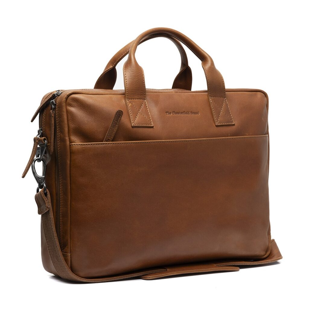 Leder Laptoptasche Frazer cognac