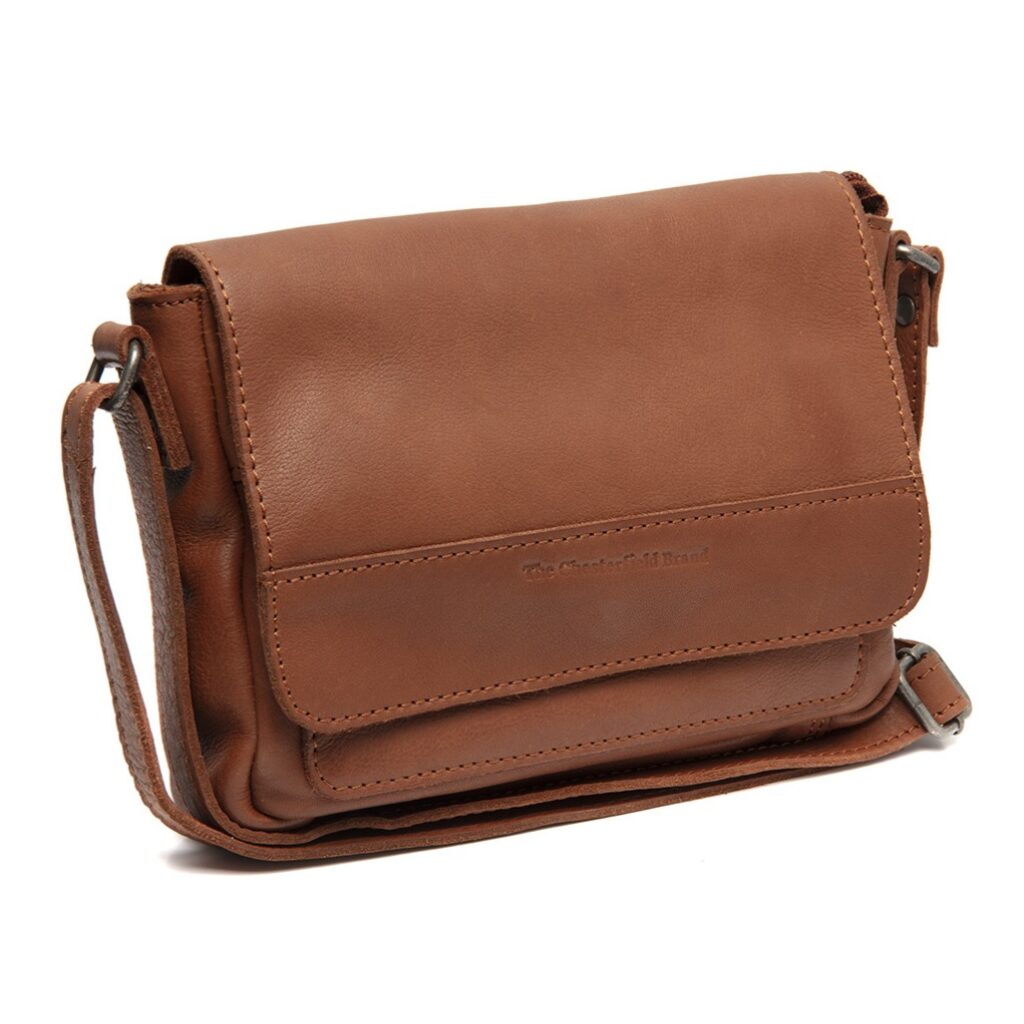 Leder Umhängetasche Ann cognac Leder Umhängetasche Ann cognac