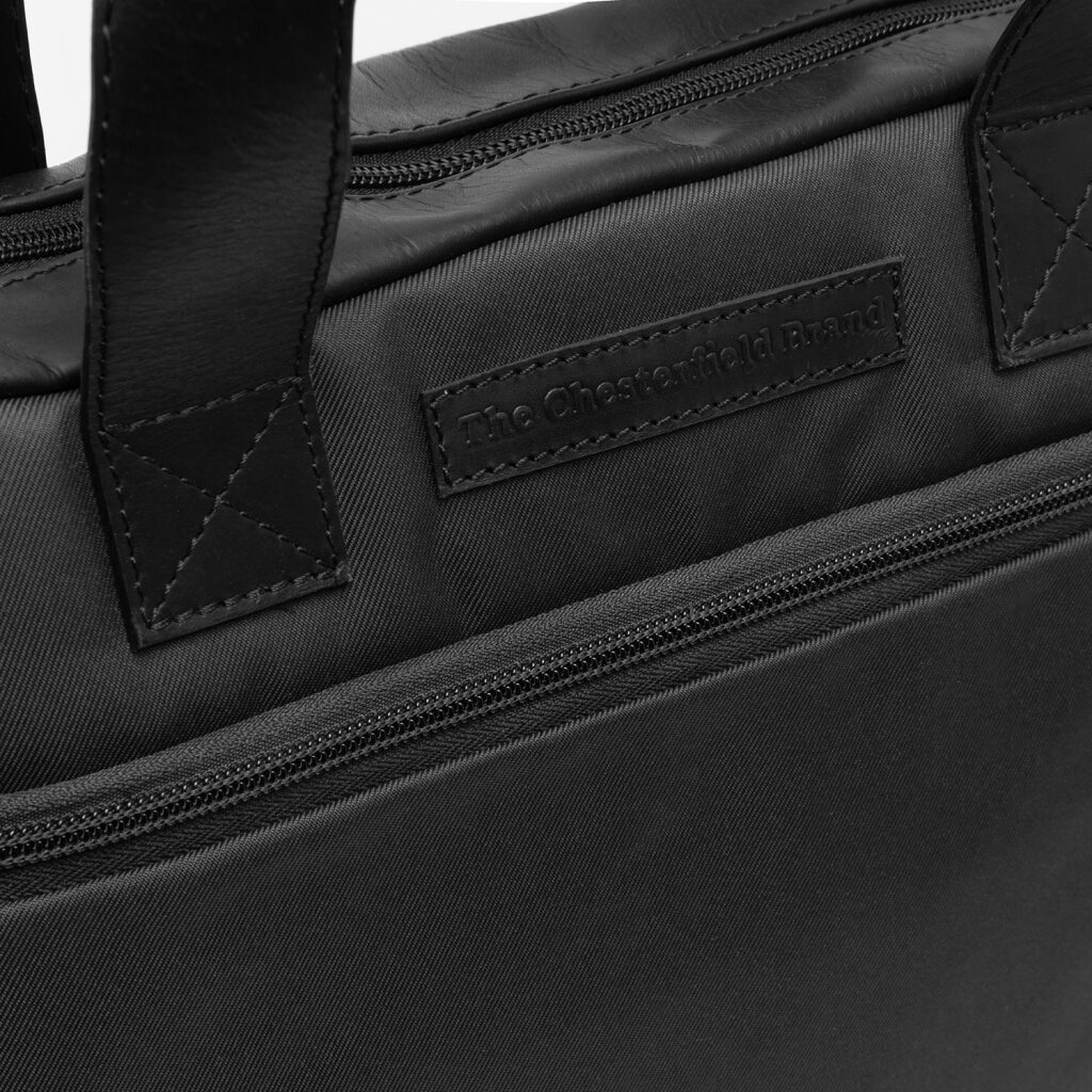 The Chesterfield Brand Leder Notebooktasche Narvik für 15,6" schwarz, Hauptbild 5