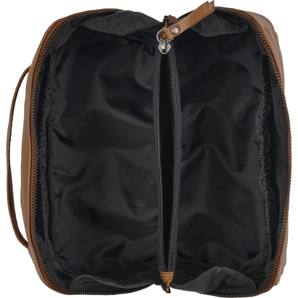 Burkely Leder Kosmetiktasche Lush Lucy cognac, Hauptbild 3