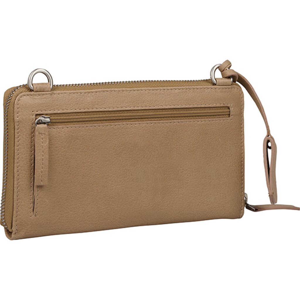 Burkely Leder Handytasche / RFID Geldbörse Soft Skylar beige, Hauptbild 6