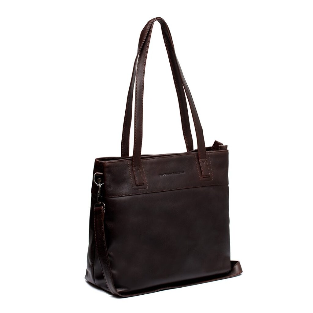 Leder Shopper Nola braun